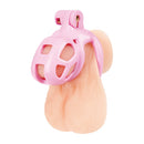 BLUE LINE SMALL PINK HUMILIATION PRISONER C*CK CAGE