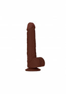 REALROCK 7" DILDO BROWN