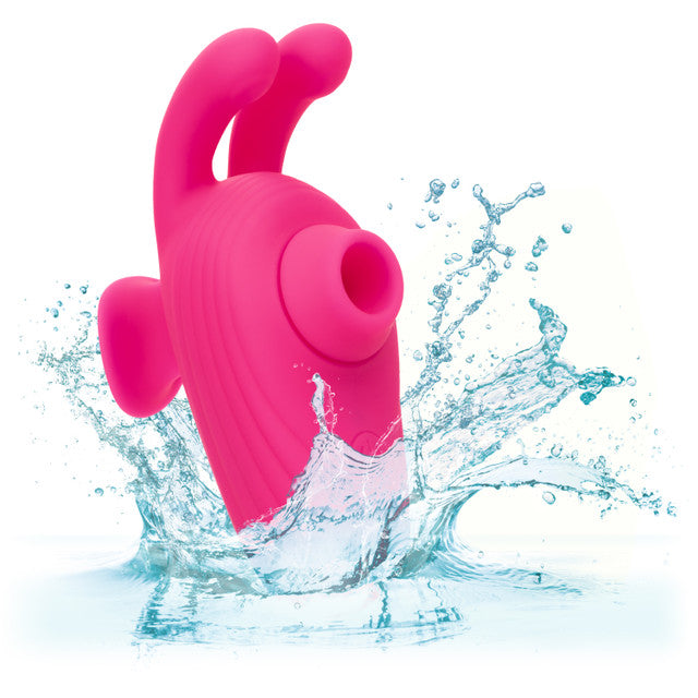 NEON VIBES THE KISSING BUNNY PINK