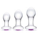 GLAS 3PC BLING BLING ANAL SET