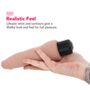AU NATUREL VANILLA ICE VIBRATING 8.75" DILDO