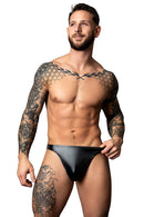 LIQUID ONYX THONG BLACK L/XL