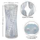 CYCLONE DUAL CHAMBER RIBBED STROKER XL