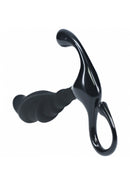 LEVELZ RIPPLED HARD LOOP MASSAGER SMALL BLACK