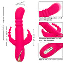 JACK RABBIT SIGNATURE HEATED TRIPLE FANTASY RABBIT PINK