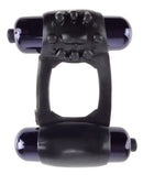 FANTASY SUPER VIBRATING RING BLACK