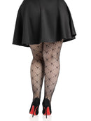 LOVE STRUCK HEART NET RIGHTS BLACK Q/S