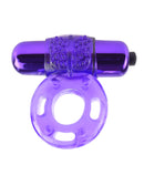 FANTASY SUPER RING VIBRATING C*CK RING PURPLE