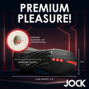 JOCK SUCKING & VIBRATING MASTURBATOR