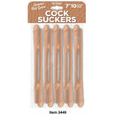 C*CK SUCKERS 10CT CARAMEL STRAWS