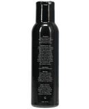 Back of the Mood Silicone bottle with directions, indications for use, ingredients and warnings