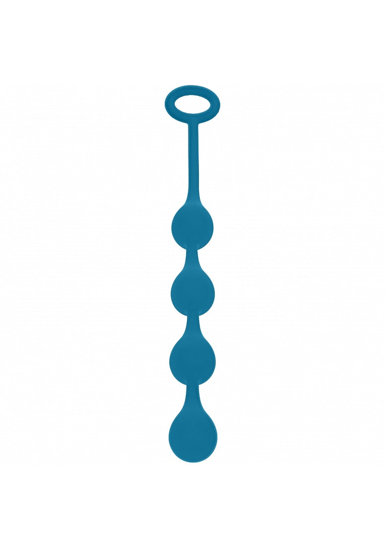 LEVELZ WATERDROP ANAL BALLS SMALL 20MM TEAL
