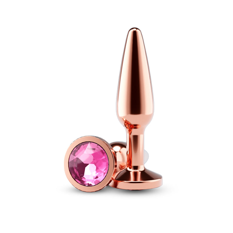 REAR ASSESTS TAPERED PLUG MEDIUM ROSE GOLD GEM