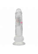REALROCK LED VIBRATING 8" DILDO