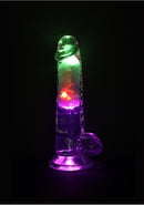 REALROCK LED VIBRATING 7" DILDO