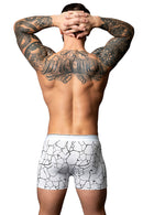 SO COMFY BOXER BRIEF BLACK & WHITE SMALL