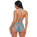 BLUE DREAM FISHNET SET O/S