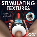 JOCK SUCKING & VIBRATING MASTURBATOR