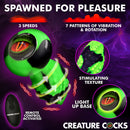 CREATURE C*CKS EYE OF SPAWN VIBRATING & SQUIRMING BUTT PLUG
