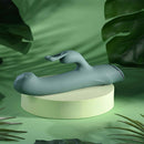 SATIN SWIRL RABBIT GREEN