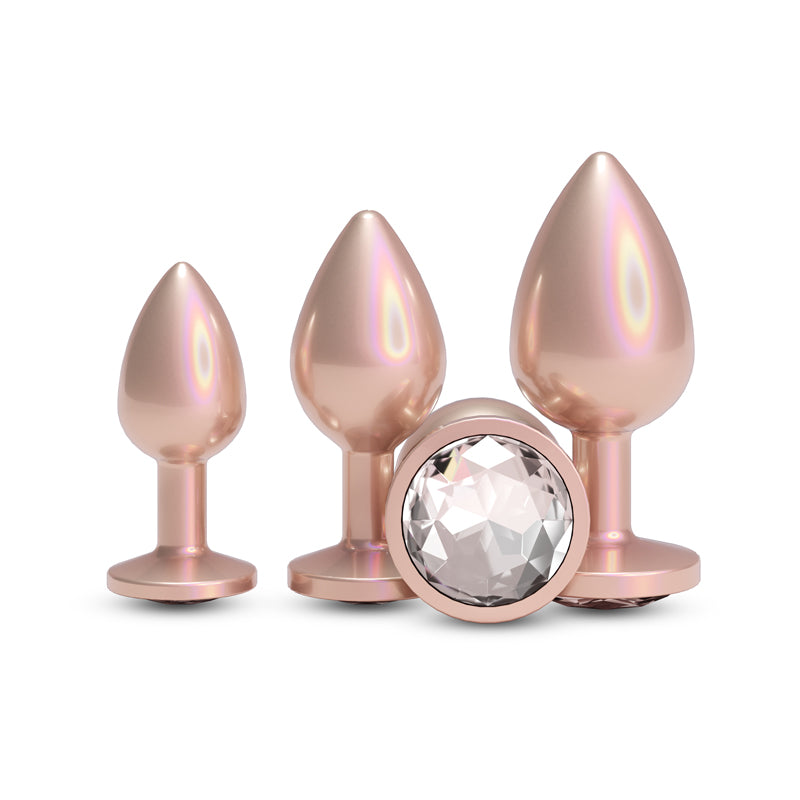 REAR ASSESTS TRAINER KIT CHAMPAGNE PLUGS WITH CLEAR GEM