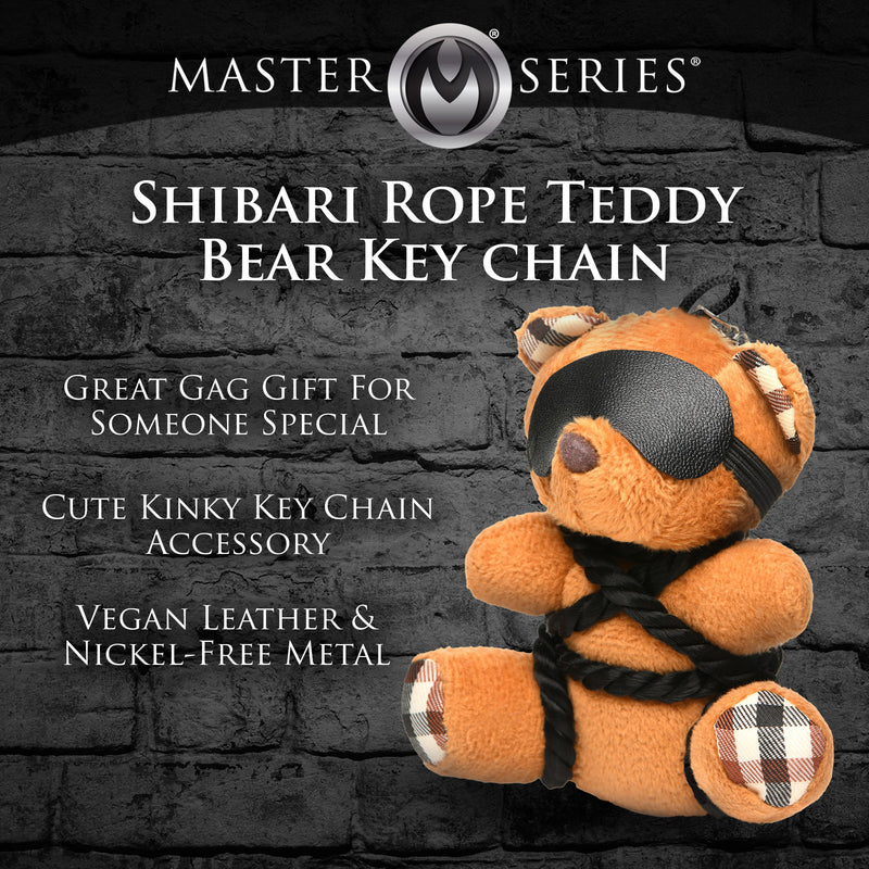 MASTER SERIES ROPE TEDDY KEYCHAIN