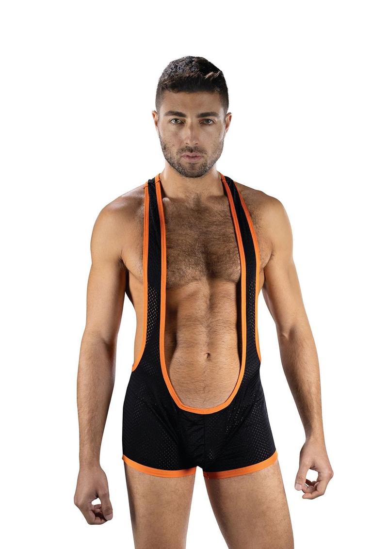 ENVY FLEX OPEN BACK SINGLET BLACK O/S