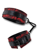 SECRET KISSES BUCKLE CUFFS W/ SATIN BLINDFOLD