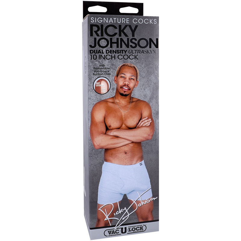 SIGNATURE COCKS ULTRASKYN RICKY JOHNSON 10" DILDO