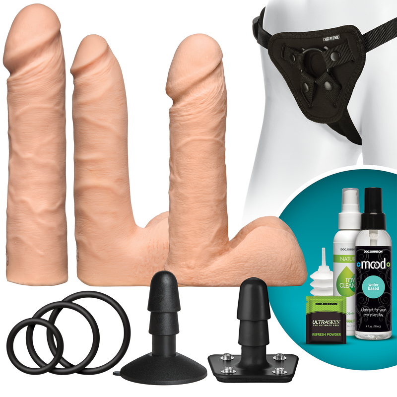 VAC-U-LUCK ULTRSKYN DILDO SET VANILLA