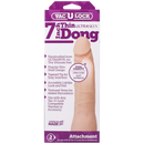 VAC-U-LOCK ULTRASKYN THIN 7" DILDO VANILLA
