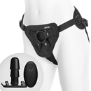 VAC-U-LOCK SUPREME HARNESS WITH VIBRATING PUG