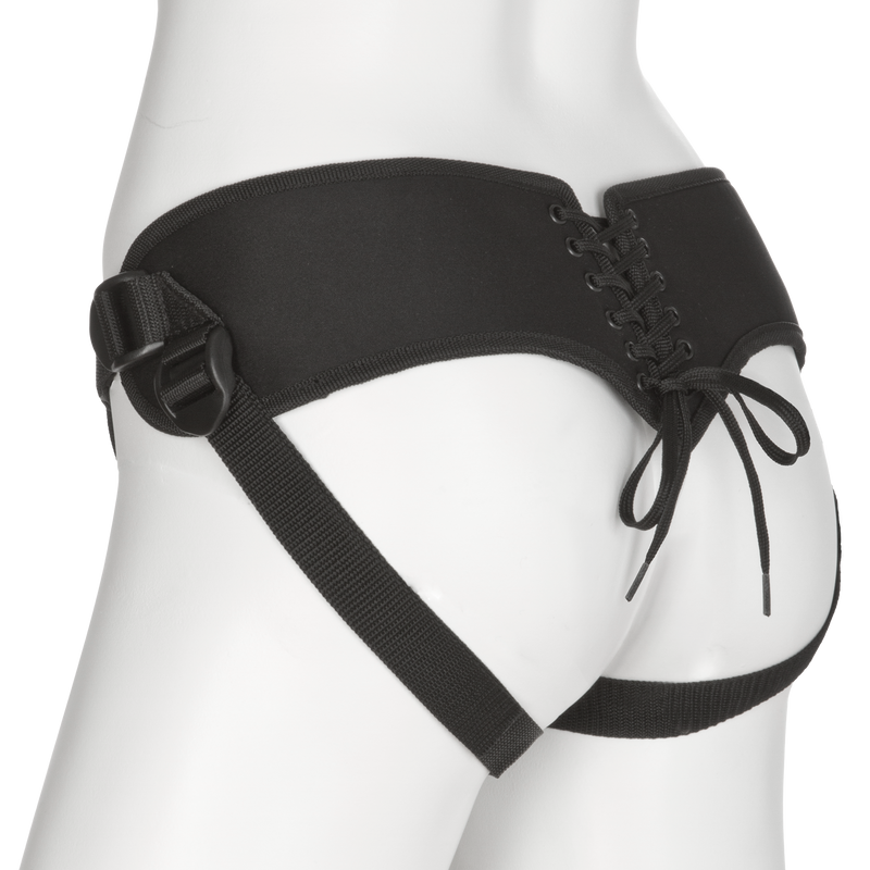 VAC-U-LOCK PLATINUM CORSET HARNESS & PLUG