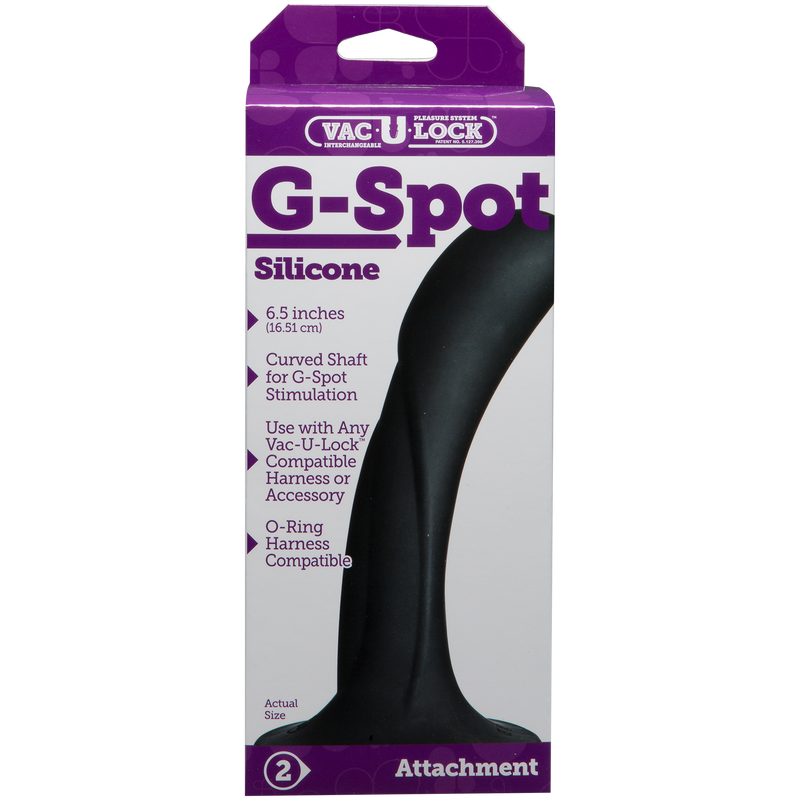 VAC-U-LOCK G SPOT 6.5" DILDO