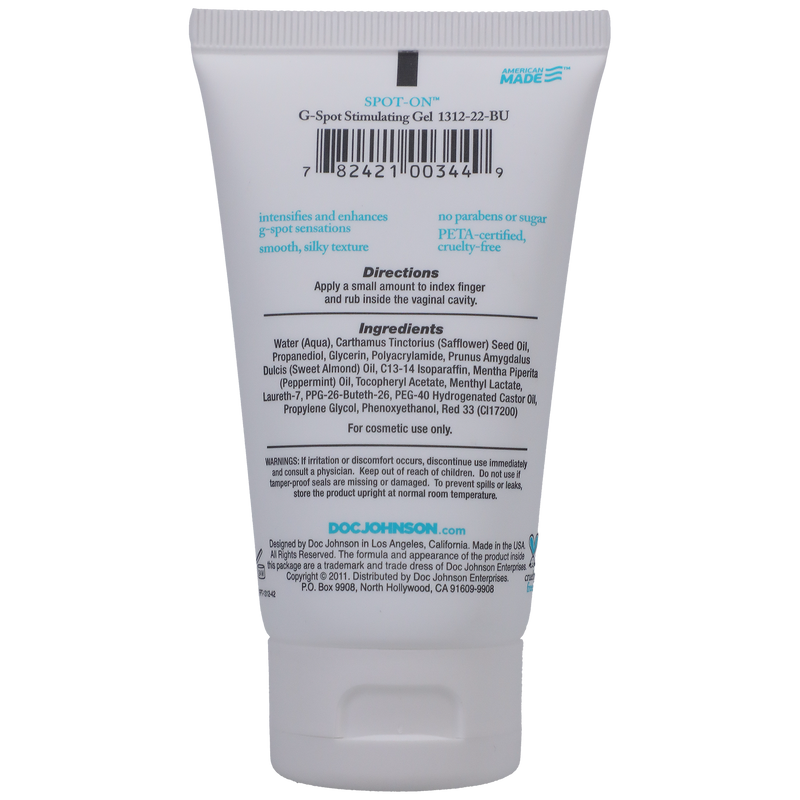 SPOT ON G-SPOT GEL 2OZ
