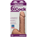 VAC-U-LOCK ULTRASKYN VANILLA 6" DILDO