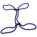 MERCI 6MM HEMP CUFFS PURPLE