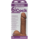 VAC-U-LOCK ULTRASKYN 6" DILDO CARAMEL