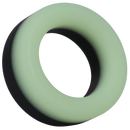 ROCK SOLID BIG O BLACK GREEN GLOW