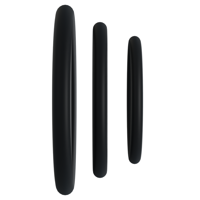 ROCK SOLID TRI PACK RUBBER GASKET