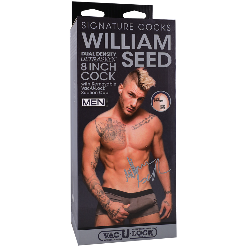 SIGNATURE COCKS ULTRASKYN WILLIAM SEED 8" DILDO