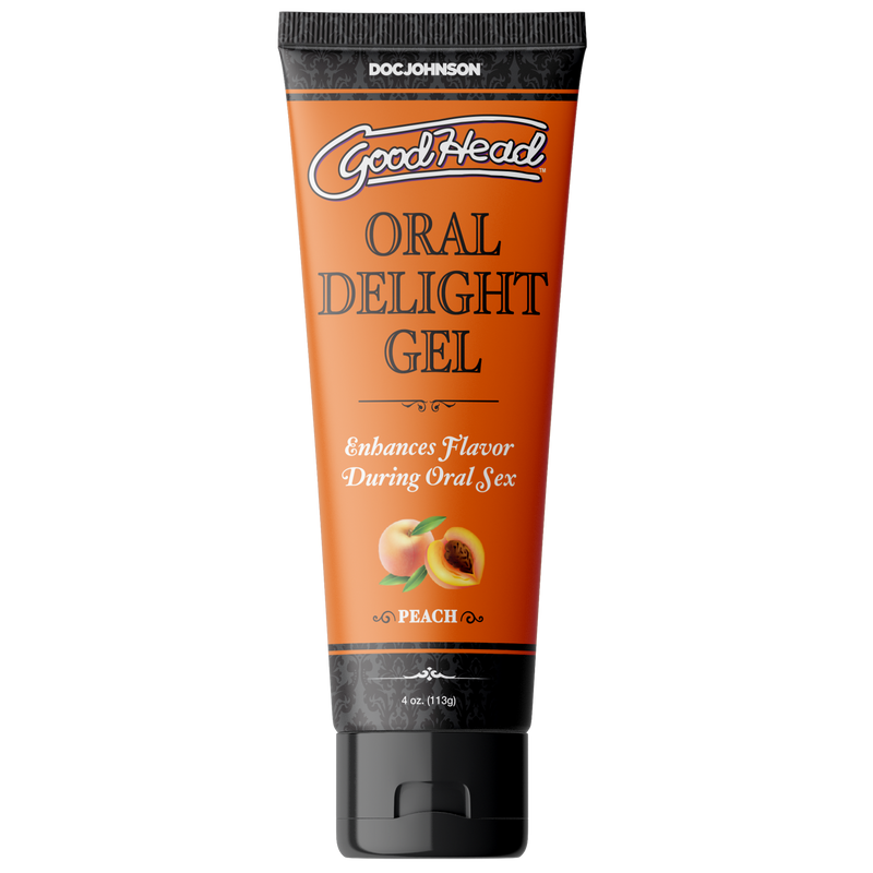 GOODHEAD ORAL DELIGHT GEL PEACH 4OZ