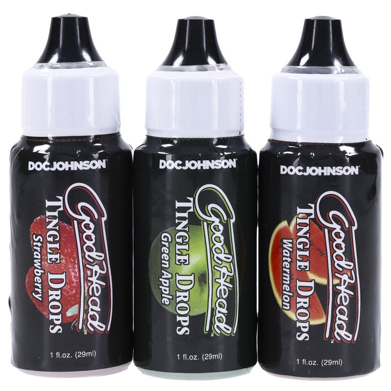 GOODHEAD TINGLE DROPS WATERMELON APPLE STRAWBERRY
