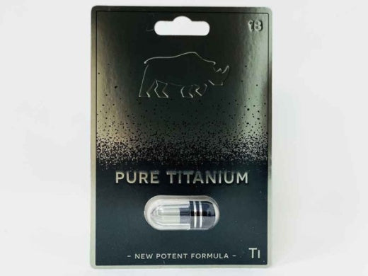 RHINO PURE TITANIUM ENHANCEMENT PILL