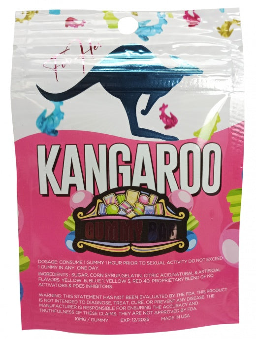 KANGAROO PINK ENHANCEMENT GUMMY