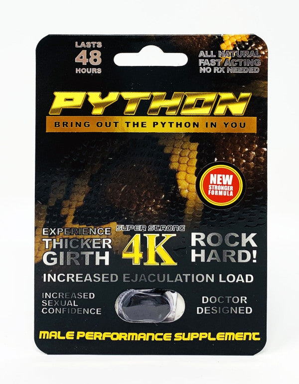 PYTHON 4K ENHANCEMENT PILL