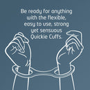 QUICKIE CUFFS BLACK LARGE