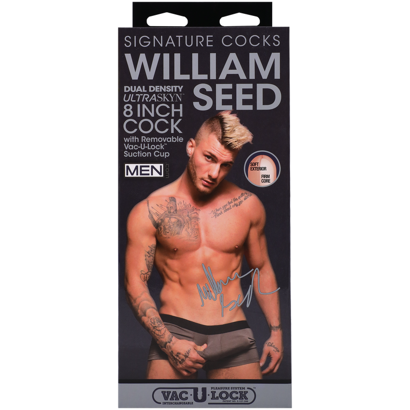 SIGNATURE COCKS ULTRASKYN WILLIAM SEED 8" DILDO