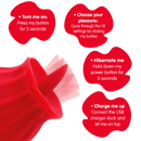 ROSE BUDDIES LIX RED