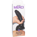 MERCI THE PERFECT P SPOT DILDO 7.5" DILDO BLACK